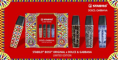 STABILO BOSS ORIGINAL x DOLCE&GABBANA Edition.